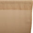 VHC Brands Primitive Farmhouse Kitchen Window Curtains-Tobacco Cloth Fringed Tier Pair, Set 24x36, Khaki Tan...