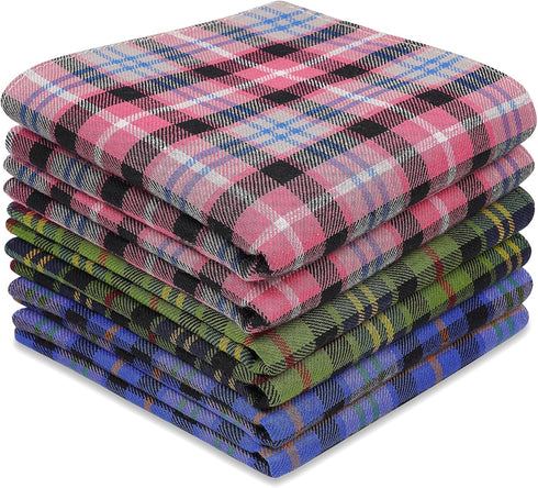 Zenssia Handkerchiefs Mens 100% Cotton Soft 6 Piece Gift Set...