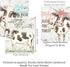 Silly Goose Gifts Funny Rustic Farm Animal Themed Bathroom Decor Wall Art Print Sets, Typography Country Bath Pictures Signs Wood Style (Adorable ...