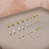 1050 Pcs Silver and Gold Crimp Beads for Jewelry Making, 1.5mm 2mm 2.5mm Crimping Bead Stopper Crimp Tubes for Earring Necklace Pendant DIY Jewelr...