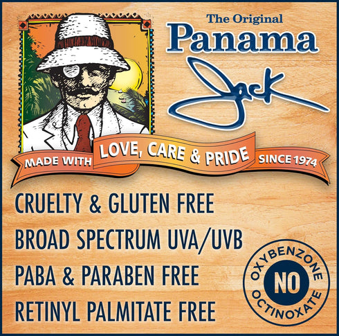 Panama Jack Baby Sunscreen Lotion - SPF 50, Broad Spectrum UVA/UVB Protection, Hypoallergenic Gentle Touch, PABA, Paraben, Gluten & Cruelty Free, ...