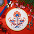Povitrulya Embroidery Kit for Beginners 'Birds' - Fun Starter Kit for Hand Embroidery...