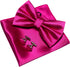 Solid Color mens Pre-tied Bow Tie and Pocket Square Cufflinks Sets with Gift Box...