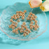Firstmeet 50pcs Rhinestone Alloy Beads Large Hole Spacer Beads for Necklace Earring Bracelet Crafts Making Supplies(DIY-1043-Gold WhiteAB-10mm)...