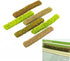 12 Pcs Miniature Shrub Strips Static Shrub Vegetation Groups Bush Model Static Scenery Model Aritificial Plants for DIY Architecture Building Mode...