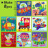 KRAFUN My First Foil Sticker Kit, 8 No Mess Art for Kids, 1200 pieces Animal Craft Kits & Supplies, DIY Gem Sticker Creative Activity, Easter Gift...