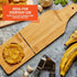 IMUSA BAM-10007 Jumbo Tostonera, Natural - Bamboo Pataconera, Plantain Press, Tortilla Quesadilla Maker Flour Dough Press for Quesadillas Tortilla...