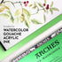 Arches Watercolor Paper Block, Cold Press, 7.9" x 7.9", 140 pound...