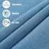 3.3 Yards x 57 Inch Upholstery Fabric Faux Linen Type Cloth Material Polyester Sewing Fabric for Upholstering Furniture Reupholster Chair Sofa Cov...