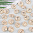 Framendino, 30 Pack 23mm Metal Lion Head Sewing Buttons Vintage Gold Button for Men Women...