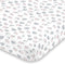 NoJo Super Soft Pink, Grey & White Sloth Fitted Crib Sheet, Pink, Grey, White...