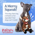 Rudolph The Red-Nosed Reindeer Toys for Dogs - 9" Plush Rudolph Squeaker Dog Toy, Chew Dog Toys - Holiday Toys for Pets, Christmas Dog Toys, Rudol...