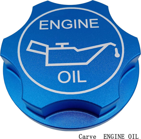 Engine Oil Filler Cap Aluminum Compatible with Ford Lincoln Mercury 1993-2010 Some Models...