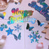 28 Sheets Holographic Cardstock Paper 250gsm/92lb, 8.5 x 11 Metallic Glitter Paper 4 Mixed Styles Printable Only Compatible with Laser Printer,Thi...