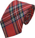 Men's Scottish Royal Stewart Tartan Neck Tie...