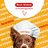 Beefeaters Dog Treats - Beefhide 5in Twist with Chicken 10oz | Dog Food High Protein, Low Fat, Enriched with Vitamins & Minerals | Promotes Clean ...