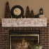 Heritage Lace 60" X 20" White Sleigh Ride 4-Way Mantle Scarf...