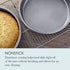 Chicago Metallic 59629 9-Inch Commercial II Non-Stick Round Cake Make traditional round cakes or layer cakes, cheesecakes, casseroles, quiches, ma...