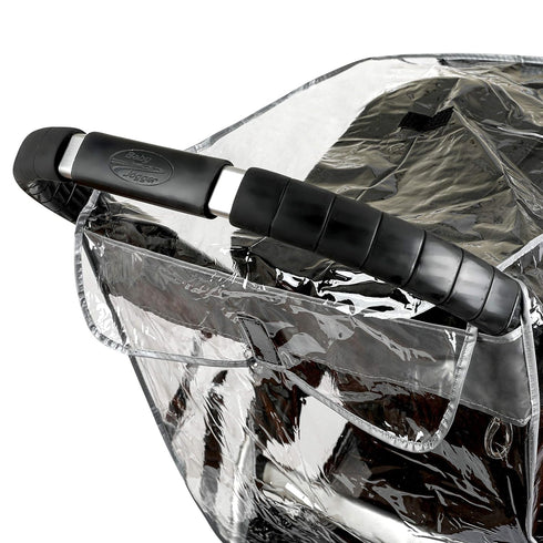 Masirs Baby Stroller Rain Cover - Universal Size, Weatherproof Shield to Safeguard Your Child from Wind & Rain. Mesh Material for Ventilation & Re...