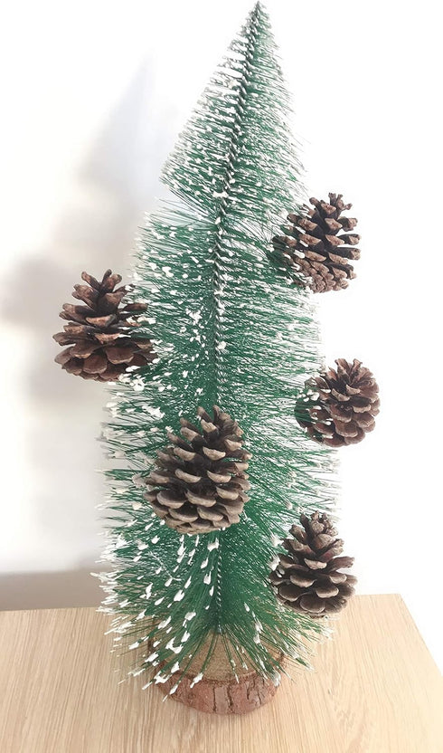 DKKRRNT PineCones Tall Bulk Package All Natural,Real Preserved Pine Cones Big Pinecones and Perfect Natural Pine Cones for Christmas Hanging Ornam...