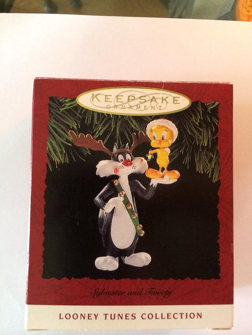 Hallmark Keepsake Ornament Sylvester and Tweety Looney Tunes Collection...