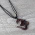 Adjustable Ohm Necklace with Organic Wood - Om Necklace or Yoga Necklace for Women - Bohemian Necklaces for Strength, Meditation, or Spiritual Pra...