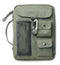 Compass Bible Cover, Zippered, with Handle, Nylon, Green, Medium...