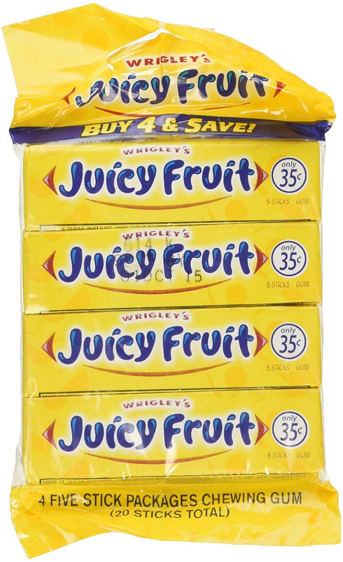 Wrigley's Juicy Fruit 4PK...