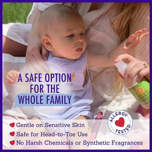 California Baby Natural Bug Repellent Spray | Citronella Bug Spray | DEET-Free | Repels Mosquitoes + Bugs | Allergy Friendly | Great Smell | Baby ...