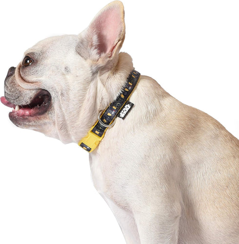 Star Wars for Pets Darth Vader Dog Collar, Small | Officially Licensed Yellow Dog Collar | Small Dogs with D-Ring, Cute Dog Apparel & Accessories ...