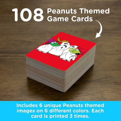 AQUARIUS - Peanuts Charlie Brown Great Pumpkin Memory Master Card Game...