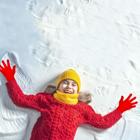 20 Pairs Kids Winter Gloves Knit Stretchy Gloves for Boy and Girl Students Class Prize Christmas Gifts...