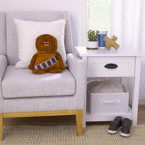 Star Wars Chewbacca Brown Super Soft Character Shaped Toddler Blanket...
