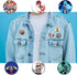 Anime Hero Button Pins Set (18Pcs 1.5 inch) Gifts Button Pins Badge Anime Decoration for Bags Backpack Accessories Supplies Crafts Decor Teens...