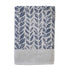 SKL Home Distressed Leaves Bath Towel, 28x54, Denim...