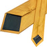 Solid Color Tie 3.15" Wide Wedding Business Tie for Men...