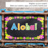 Barker Creek Letter Pop-Outs, 4" Kai Ola Sea Life, Multicolor Designer Letters for Bulletin Boards, Breakrooms, Reception Areas, Signs, Displays, ...