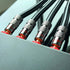 Speaker Connector Banana Plugs - 24K Gold Plated Brass 4mm Plug (12 Pairs/24 pcs)...