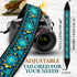 Art Tribute Camera Strap For Photographers Padded Universal Fit Neck Shoulder & Crossbody Strap Quick Release For DSLR/SLR/Mirrorless Canon Nikon ...