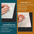 KEPAIBOS Double Sided Iron On Adhesive Sheets with Backing Easy-Iron Permanent Fusible Patch Fabric Glue A4 Size 20 PCS (Standard L)...