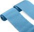 4 Inch Light Blue Sew on Hook and Loop Tape Non-Adhesive 1 Yd Length Light Blue Nylon Hook and Loop Sheets Soft Fabric Fastener Rolls for Bags Clo...