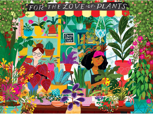 RoseArt - Cynthia Frenette - for The Love of Plants - 750 Piece Jigsaw Puzzle for Adults...