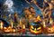 Vermont Christmas Company – Halloween Nightmare 100 Piece Jigsaw Puzzle - Large Interlocking Pieces Perfect for Kids & Adults Alike - 19" x 13"...