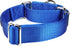 Martingale Dog Collar Nylon Adjustable and Safety Training Colourful Comfortable Metal Buckle Pet Collars for Small Medium and Large Dogs(Royal Bl...