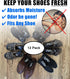 Charcoal Shoe Deodorizers - Activated Natural Bamboo Air Purifying Bag Insert for Sneakers Oder Eliminator Mini Bags -Absorber/Freshener for Gym B...