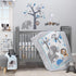 Bedtime Originals Jungle Fun Fitted Crib Sheet, 28x52 Inch (Pack of 1)...