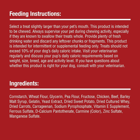 SmartBones Twist Sticks Made with Real Sirloin, 50 Count, Treat Your Dog to a Rawhide-Free Chew...