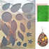 Reusable Earrings Making Template, Plastic Cutting Stencil for DIY Jewelry Making, Can Make Plenty of Faux Leather Earrings, Contains 2 Pcs faux l...