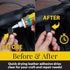 Fiebing's Leathercraft Cement - 4 oz Leather Glue Adhesive - Quick Drying, High Strength, Flexible, Permanent Bonding Leather Repair for Jackets, ...