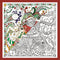 Design Works Crafts Zenbroidery, Santa, 10" x 10" Craft Kit, Multicolor......